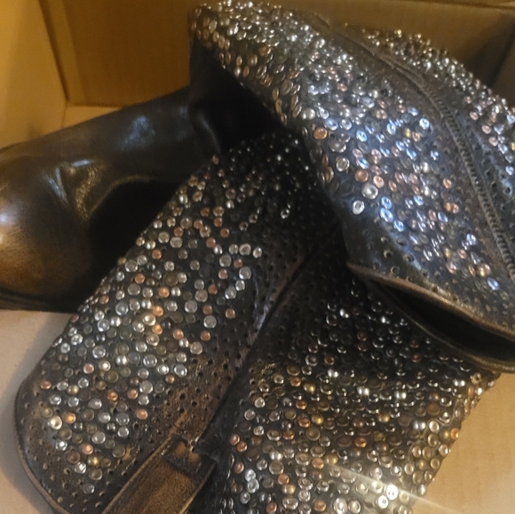 Frye Deborah Studded Boots - Picture 2 of 12